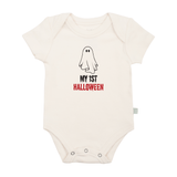 graphic bodysuit | my first halloween ghost - Aaria Tees Aaria Tees
