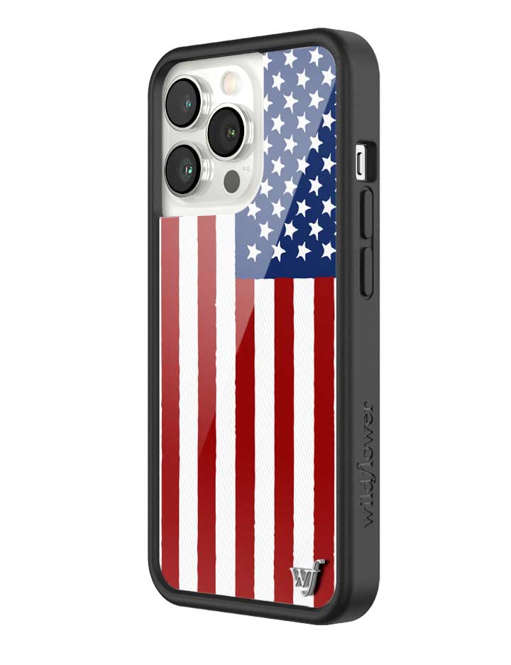 American Flag iPhone Case - Aaria Tees Aaria Tees