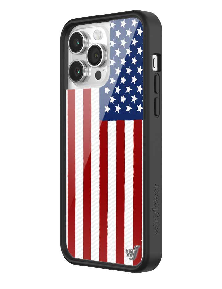 American Flag iPhone Case - Aaria Tees Aaria Tees