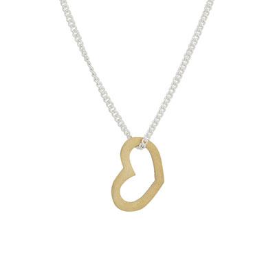 Devoted Gold-Plated Necklace - Aaria Tees