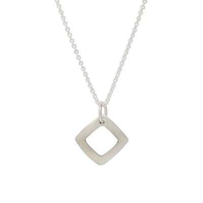 Diamond Sterling Silver Necklace - Aaria Tees