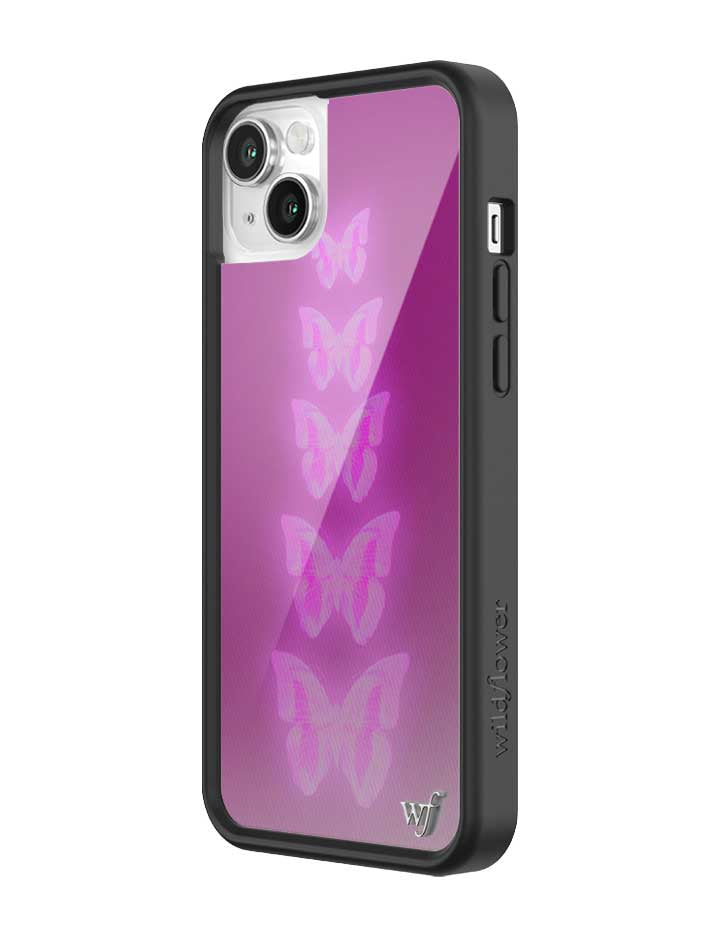 Neon Butterfly iPhone Case - Aaria Tees Aaria Tees