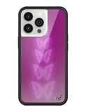 Neon Butterfly iPhone Case - Aaria Tees Aaria Tees