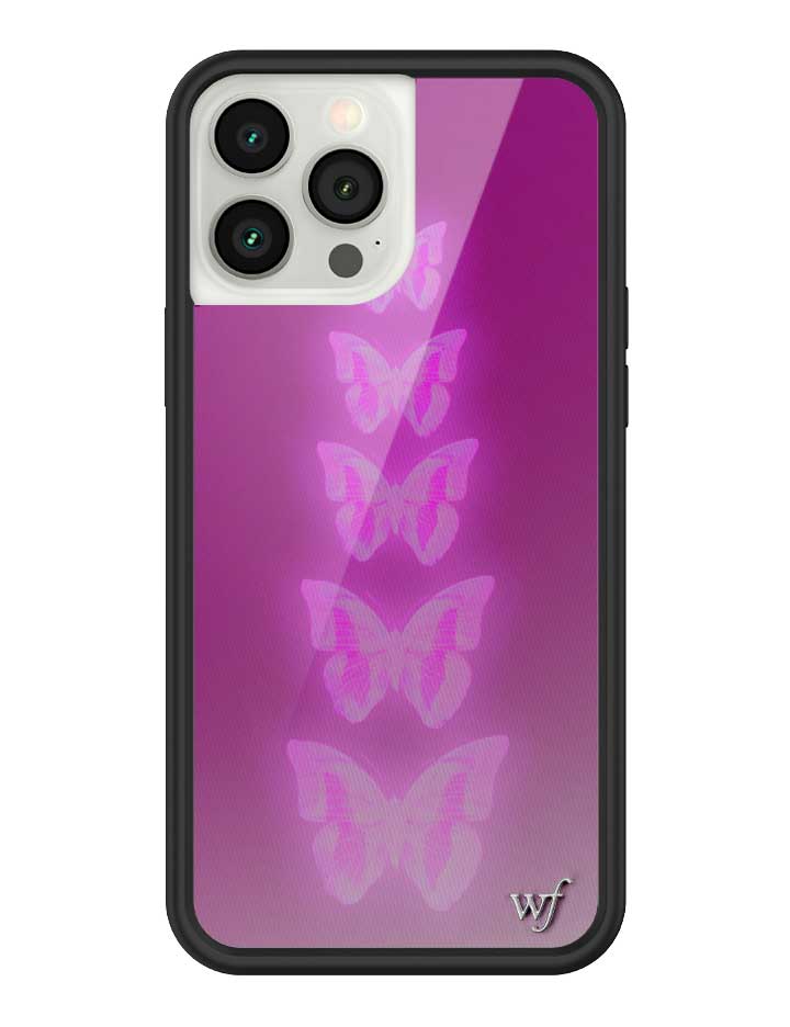 Neon Butterfly iPhone Case - Aaria Tees Aaria Tees