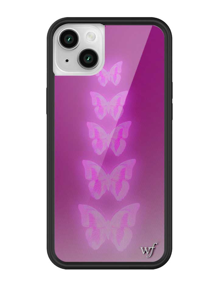 Neon Butterfly iPhone Case - Aaria Tees Aaria Tees
