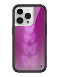Neon Butterfly iPhone Case - Aaria Tees Aaria Tees