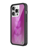Neon Butterfly iPhone Case - Aaria Tees Aaria Tees