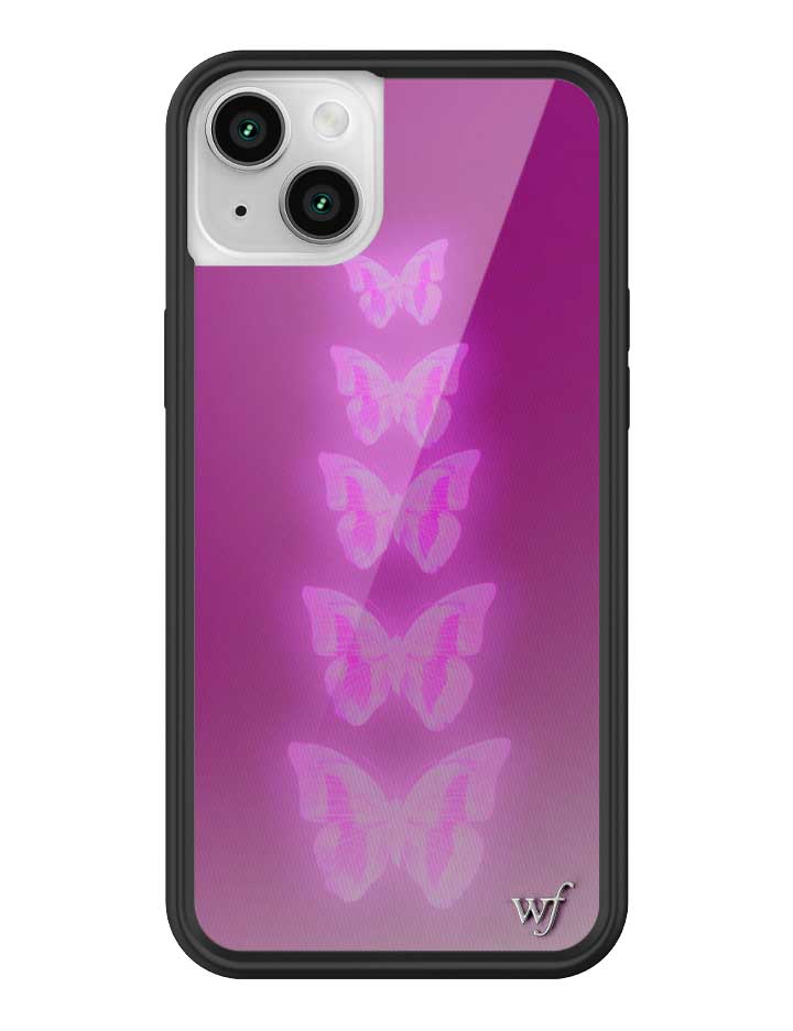 Neon Butterfly iPhone Case - Aaria Tees Aaria Tees