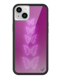 Neon Butterfly iPhone Case - Aaria Tees Aaria Tees