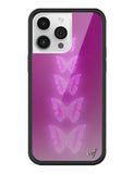 Neon Butterfly iPhone Case - Aaria Tees Aaria Tees