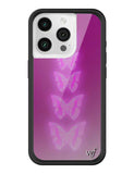 Neon Butterfly iPhone Case - Aaria Tees Aaria Tees
