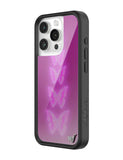 Neon Butterfly iPhone Case - Aaria Tees Aaria Tees