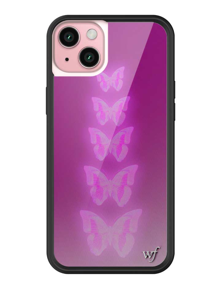 Neon Butterfly iPhone Case - Aaria Tees Aaria Tees