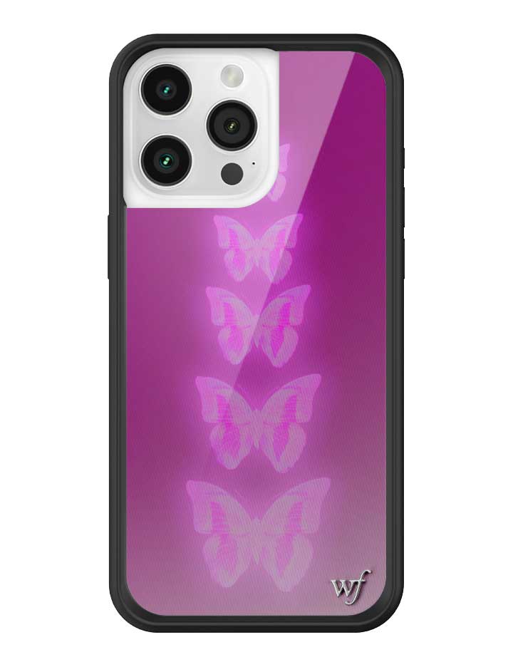 Neon Butterfly iPhone Case - Aaria Tees Aaria Tees