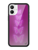 Neon Butterfly iPhone Case - Aaria Tees Aaria Tees