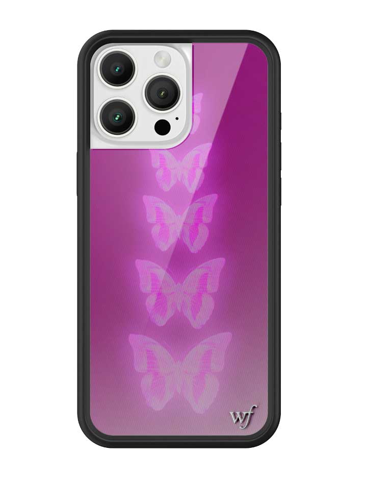 Neon Butterfly iPhone Case - Aaria Tees Aaria Tees
