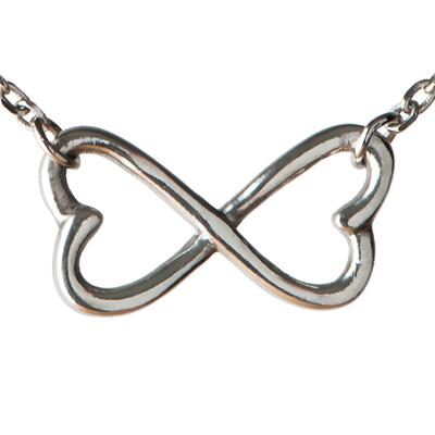 Infinite Strength of Love Pewter Necklace - Aaria Tees Aaria Tees