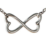 Infinite Strength of Love Pewter Necklace - Aaria Tees Aaria Tees