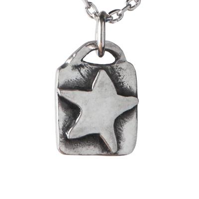 Pewter Star Necklace - Aaria Tees Aaria Tees