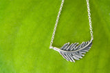 Lucky Feather Necklace - Aaria Tees Aaria Tees