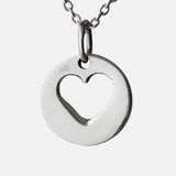 Carry a Little Luck Pewter Necklace - Aaria Tees Aaria Tees