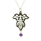 Matilda Flor Sterling Silver Necklace - Aaria Tees Aaria Tees