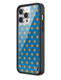 Polka Dot | Blue and Orange iPhone Case Aaria Tees