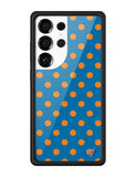 Polka Dot | Blue and Orange Samsung Galaxy Case - Aaria Tees Aaria Tees