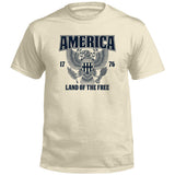 America Land Of The Free Aaria Tees