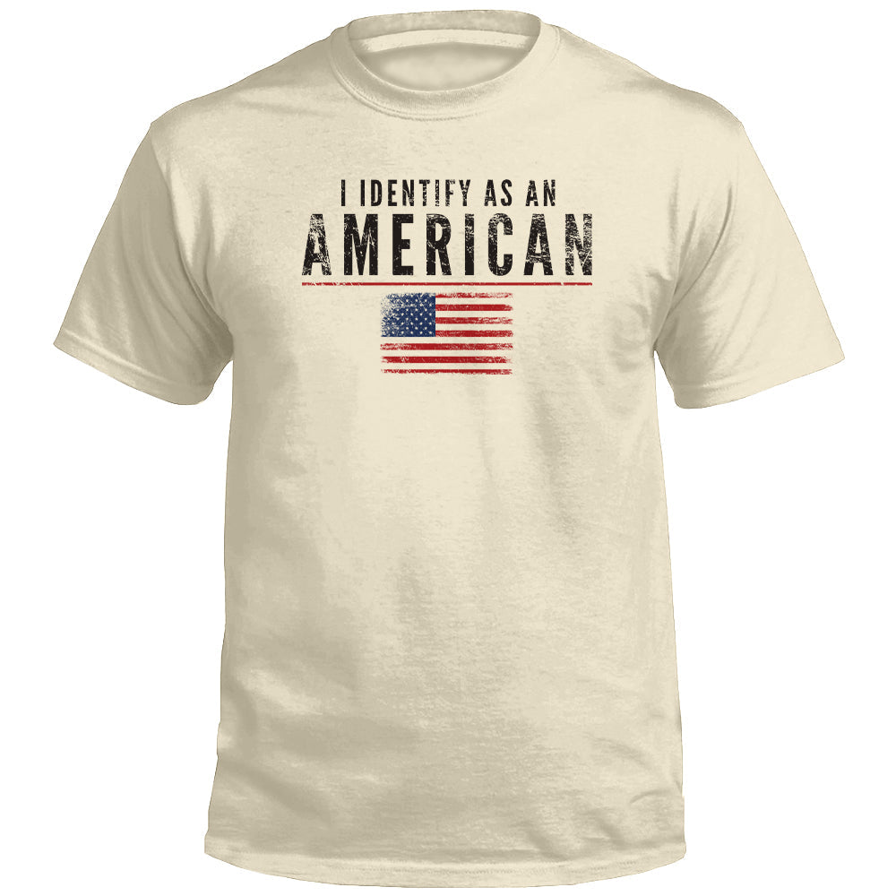 I Identify As An American - Aaria Tees Aaria Tees