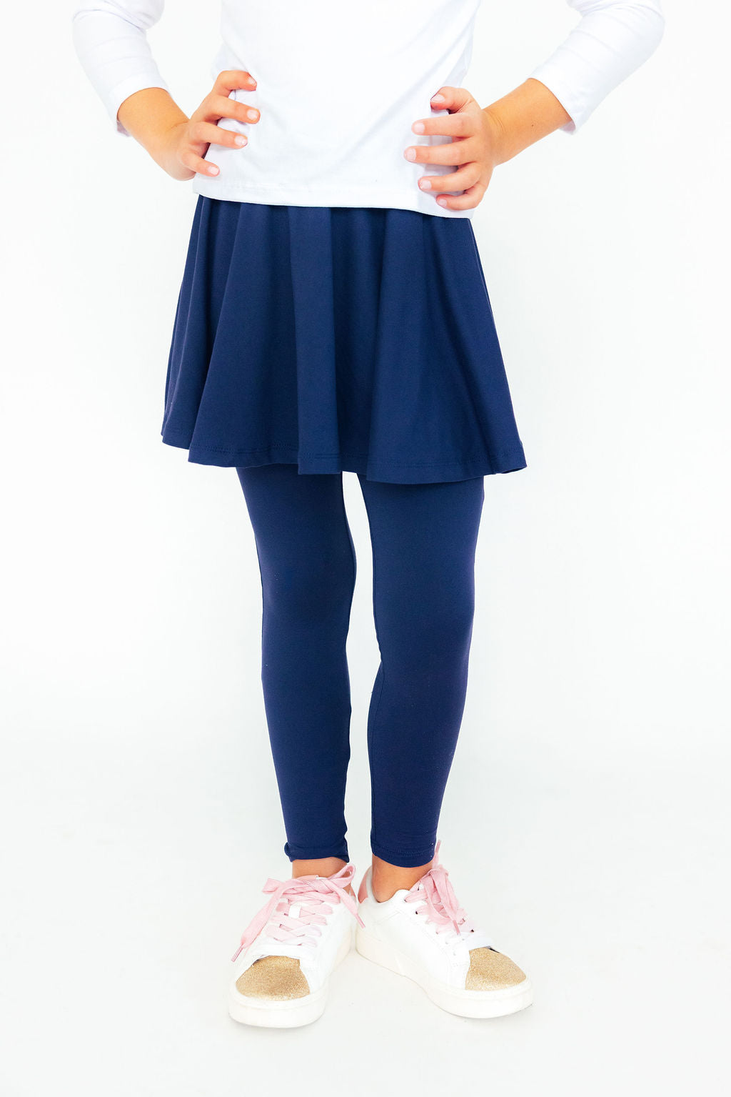 Navy Twirl Skegging - Aaria Tees Aaria Tees