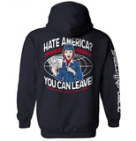 Hate America Offended By Free Speech You can Leave Aaria Tees