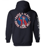 Raise a Glass Raise Some Hell Aaria Tees