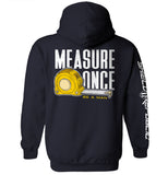Measure Once Be a Man - Aaria Tees Aaria Tees