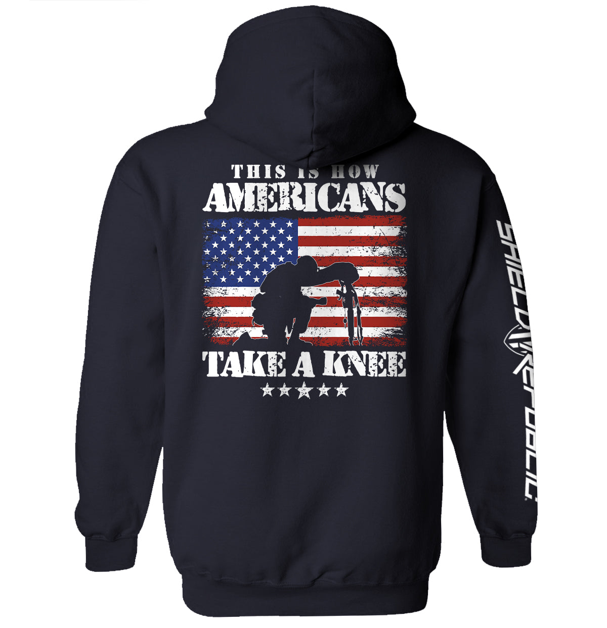 This Is How Americans Take A Knee - Aaria Tees Aaria Tees