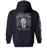 Keep Voting Democrat Ronald Reagan Aaria Tees