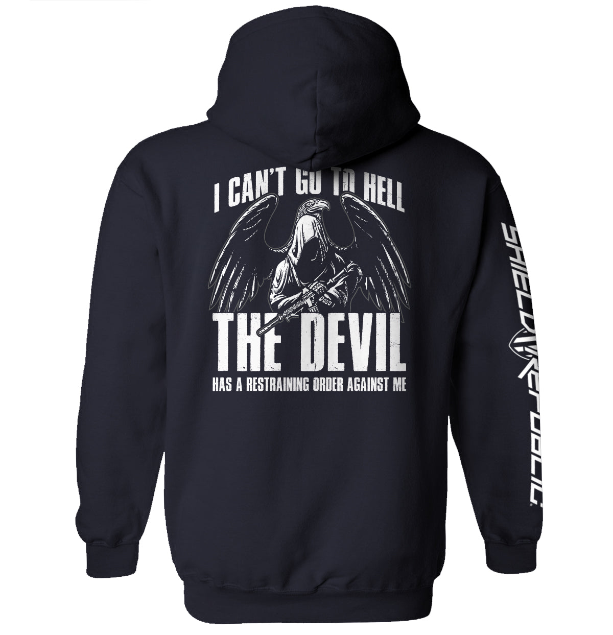 I Can't Go to Hell (Reaper Eagle) - Aaria Tees Aaria Tees