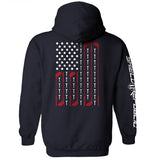 Golf American Flag Aaria Tees