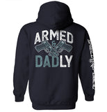 Armed and Dadly Aaria Tees