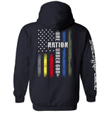 One Nation Under God First Responder Flag Aaria Tees