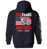 250 Years Statue of Liberty Aaria Tees