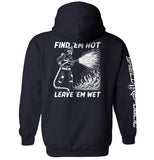 Find 'em Hot Leave 'em Wet Aaria Tees