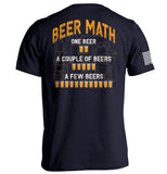 Beer Math Aaria Tees