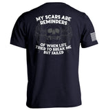 My Scars Are Reminders - Aaria Tees Aaria Tees