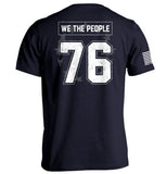 We the People 76 Jersey Aaria Tees