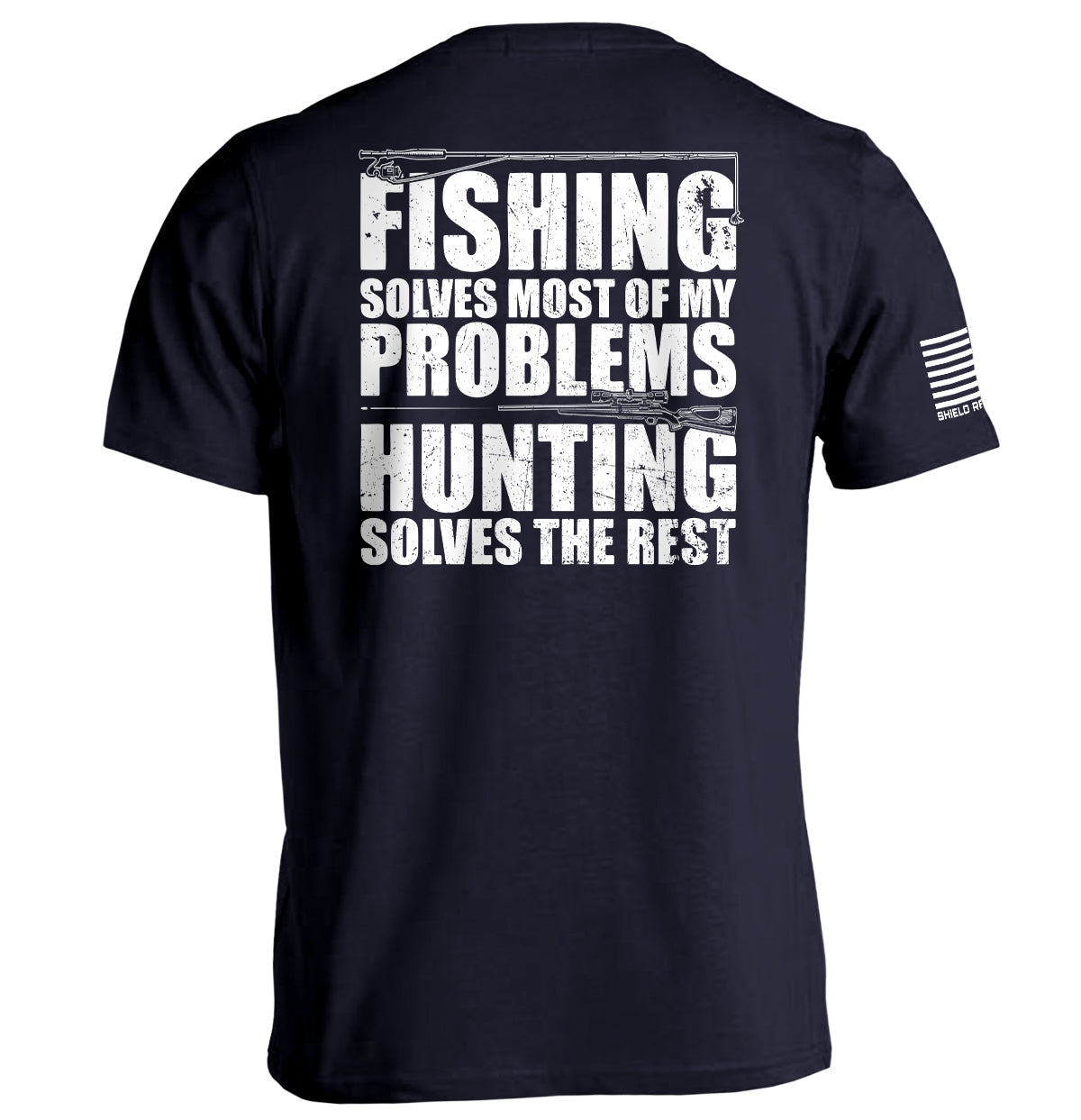 Fishing Solves Most Of My Problems - Aaria Tees Aaria Tees