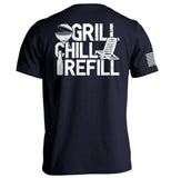 Grill Chill Refill Aaria Tees