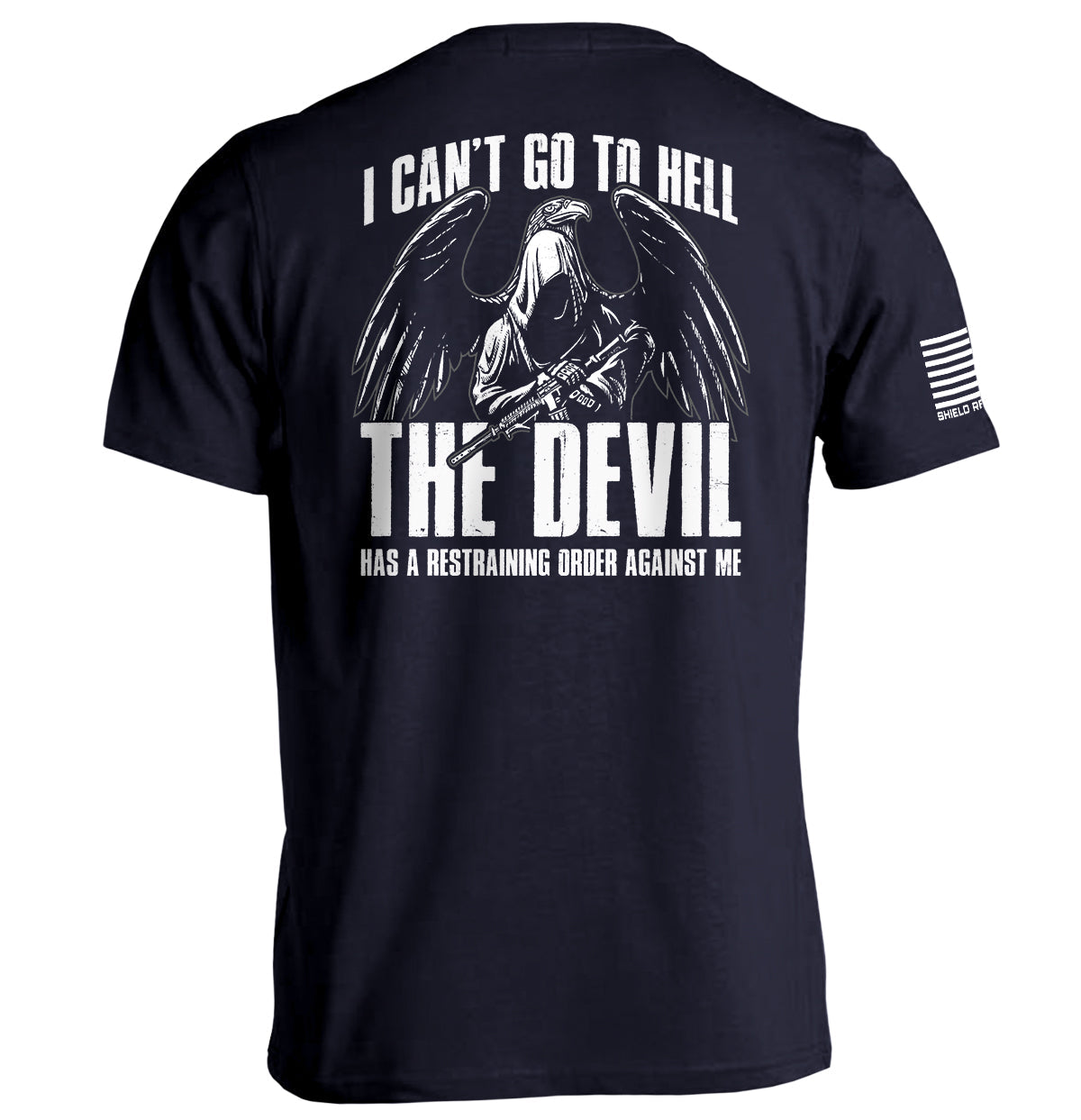 I Can't Go to Hell (Reaper Eagle) - Aaria Tees Aaria Tees