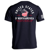 The United States of North America Aaria Tees