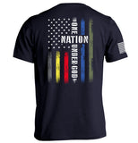 One Nation Under God First Responder Flag Aaria Tees
